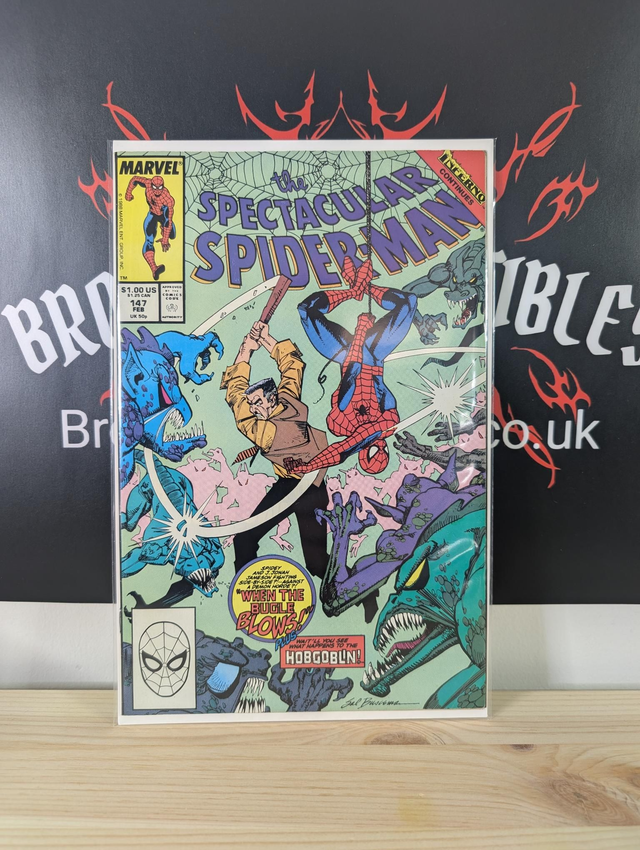 The Spectacular Spiderman #147 1989