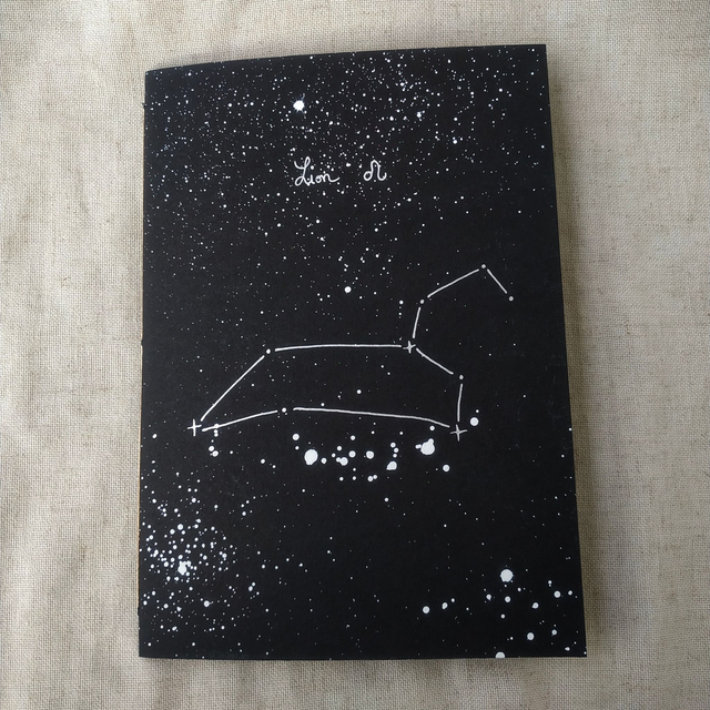 Carnet Constellation A5 (Signes astrologiques/étoiles)