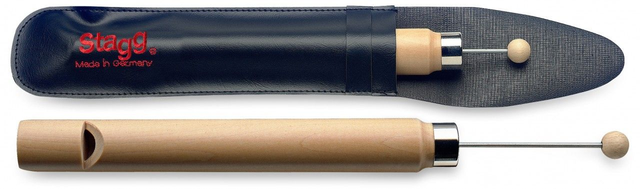 STAGG Flûte lotus en érable avec housse