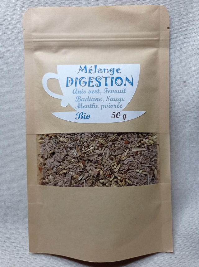 Tisane mélange Digestion 50g BIO 