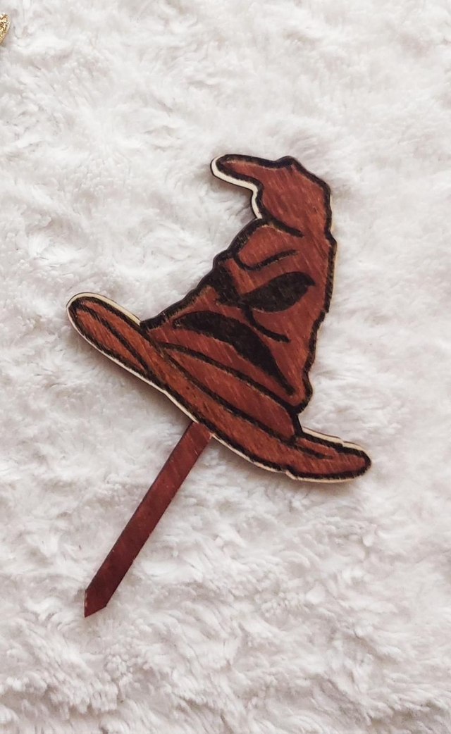 Cake topper chapeaux harry Potter 