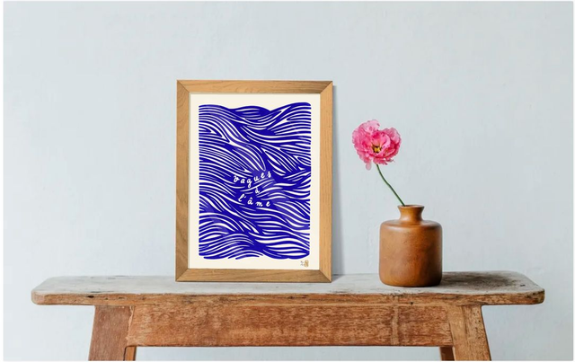 Affiche "Vagues à l'âme"