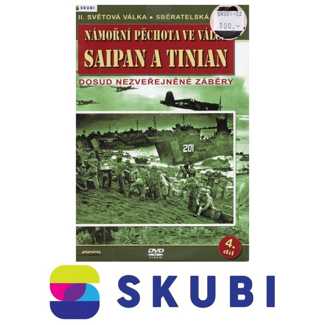 DVD Saipan a Tinian - Námořní pěchota ve válce - česky