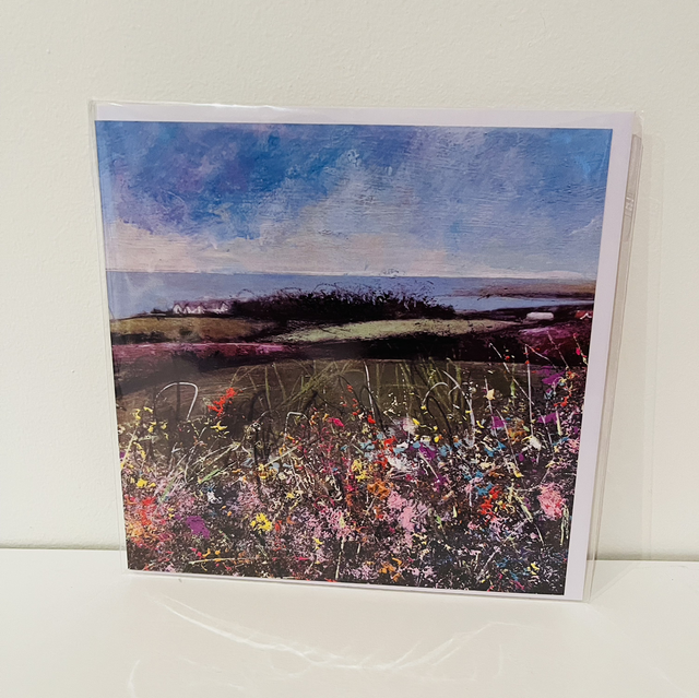 Greetings card- St Abbs The Creel Path