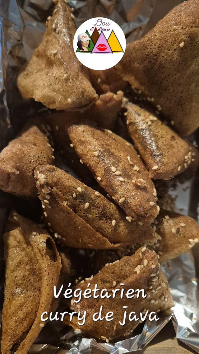 Samoussa végé curry de java x5