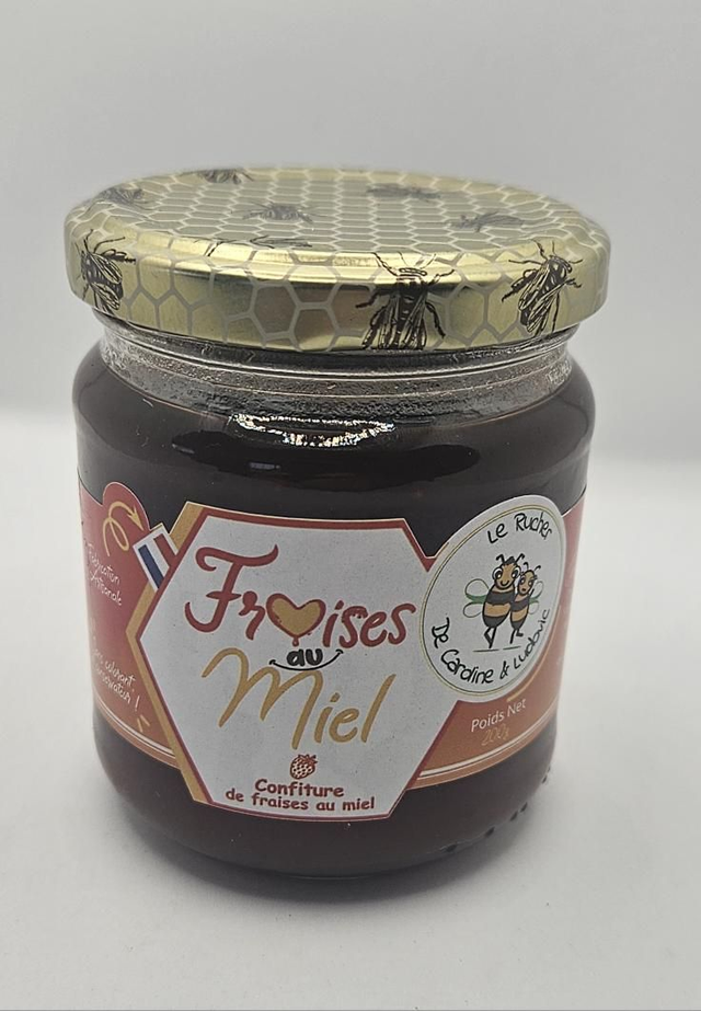 Confiture De Fraises Au Miel