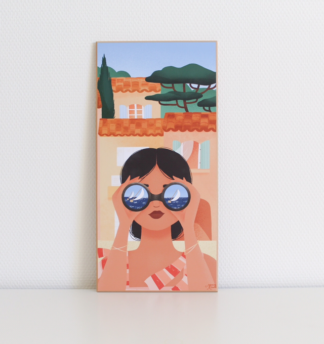 Tableau Exploratrice St Tropez