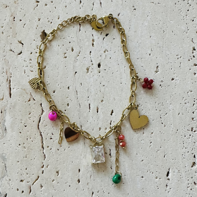 Armband glitter 