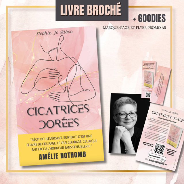 Cicatrices dorées - livre broché