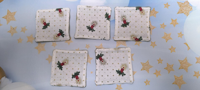 lingettes (x5) bougies 