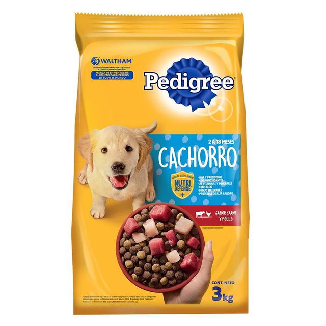 PEDIGREE® Croquetas Cachorro Sabor Carne Y Pollo 21kg