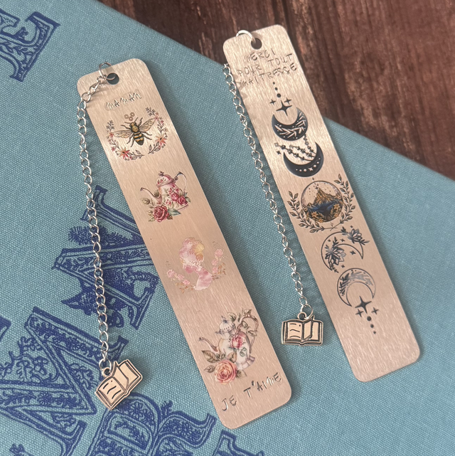 Marque page personnalisé Acier