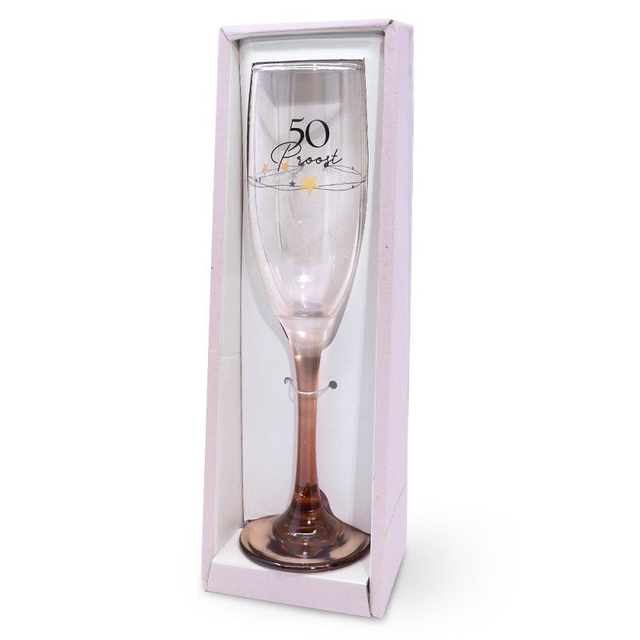 Champagne glas - 50 Jaar