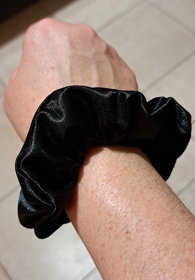 Chouchou, scrunchie en satin