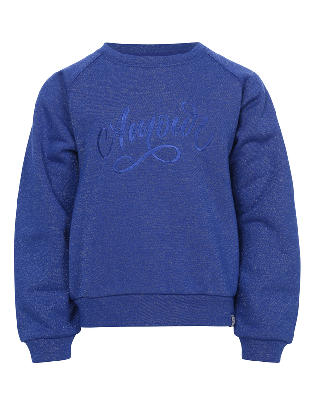 Looxs sweater Kobalt Blue Lurex