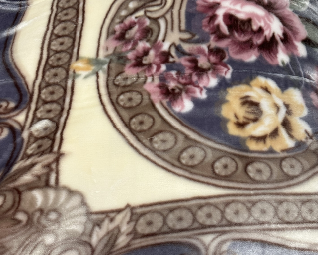 Couvertures polaire doublé 4kg 200/240 violet