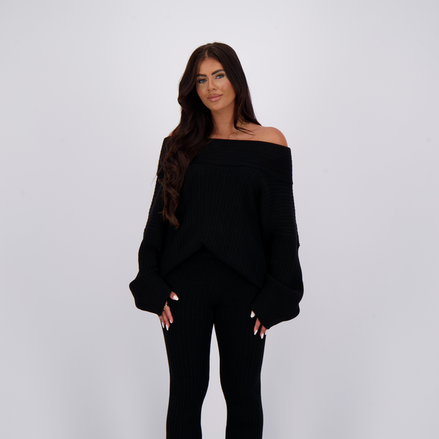 Reinders Kourtney Knit Sweater True Black