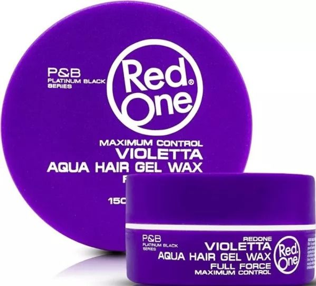 RED ONE: AQUA HAIR WAX 150ML - VIOLETTA (5oz)