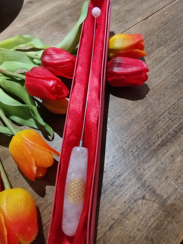 Biotenseur  quartz rose