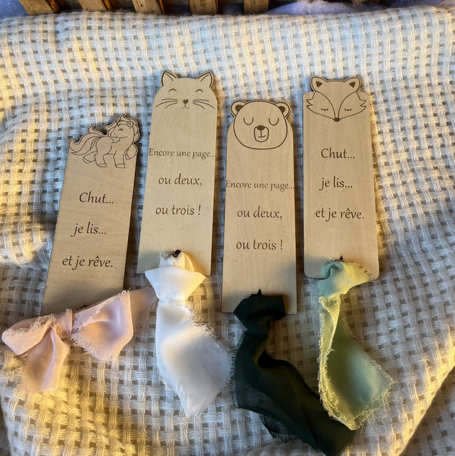 Marque pages enfant • Différents modèles 
