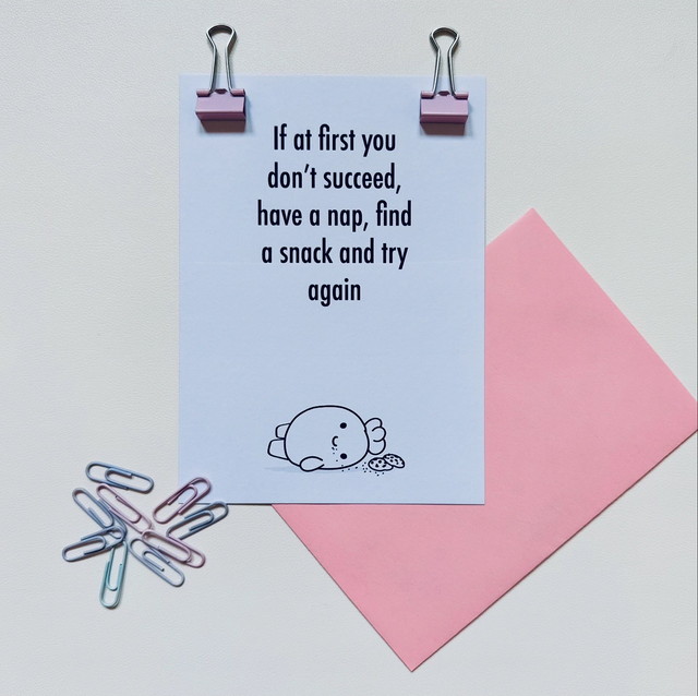 If at First You Don’t Succeed Print