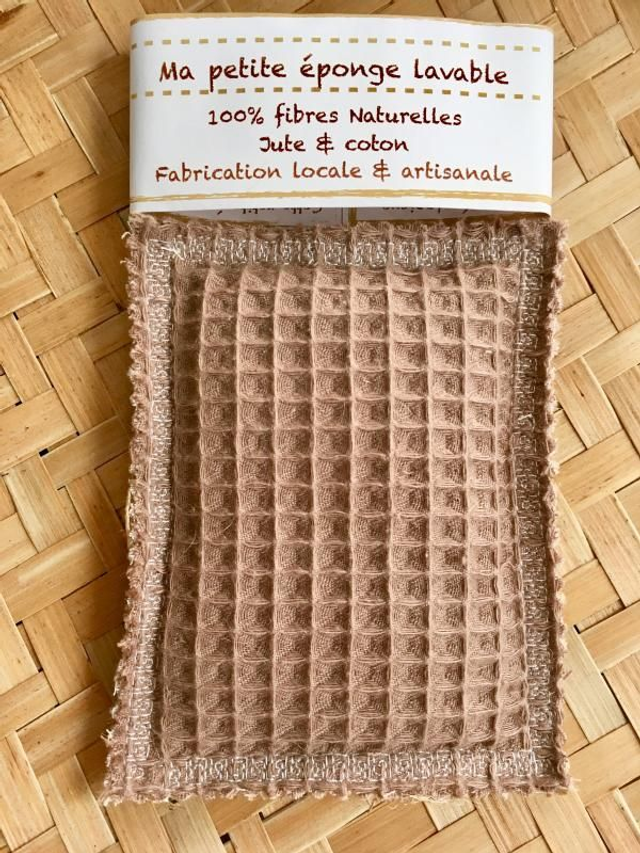 Éponge  Coton &amp; Jute  