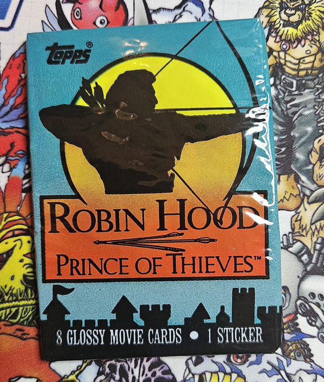 Sealed Robin Hood: Prince of Thieves Vintage Trading card pack Topps 1991