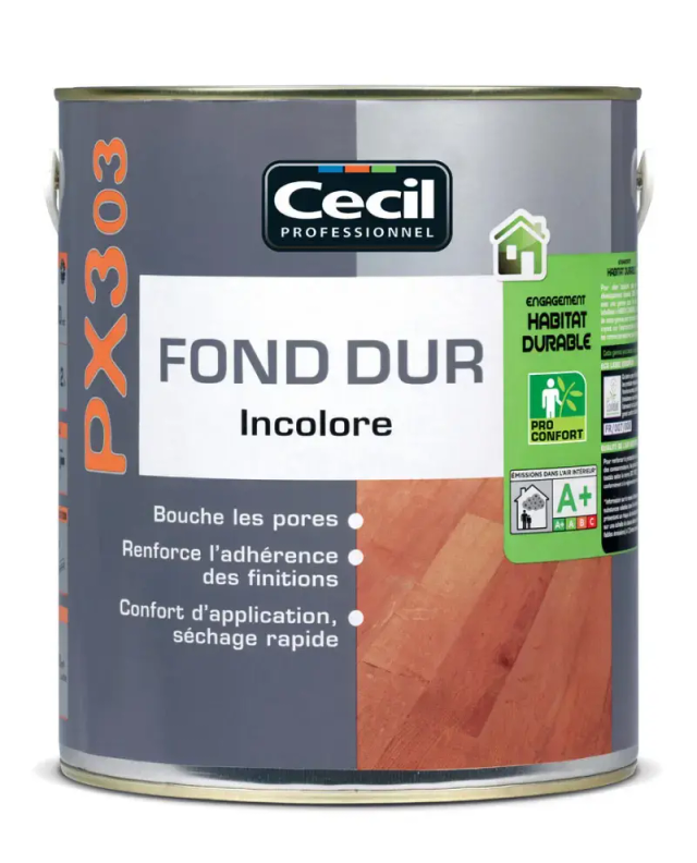 CECIL PRO VX303 Fond dur incolore 2,5 L
