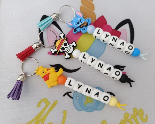 3 Porte clés 1 branche 