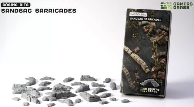 Sandbag Barricades Basing Bits