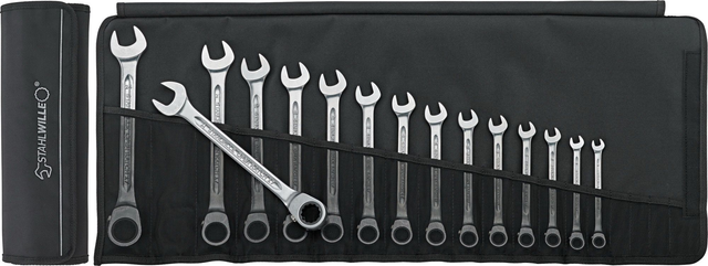 Stahlwille Ratschenringmaul- schlüssel-Satz 17/15