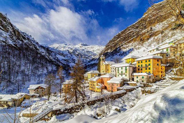 Campello Monti invernale
