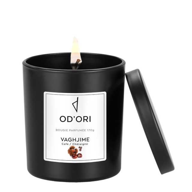 Bougie 170g - VAGHJIME (Café / Châtaigne)