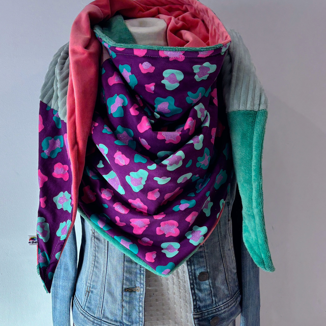 Maxi Chèche Double Patchwork 328