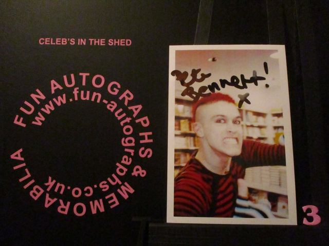 Pete Bennett Authentic Autographed 6x4 Our Facing White Border Photograph (3)