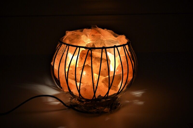 Himalájska soľná lampa – Kalichový kôš