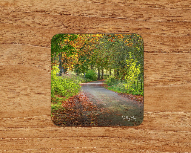“Autumn in the Ewden Valley” Coaster 