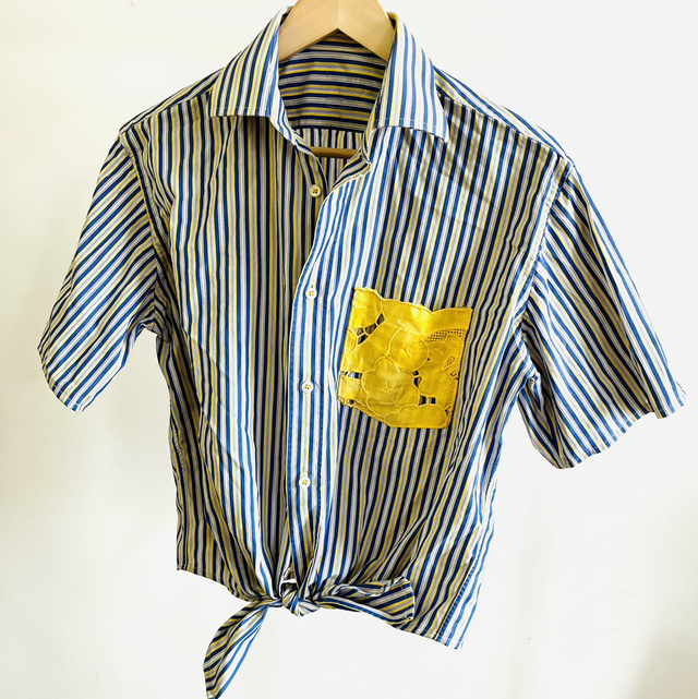 Chemise nouée - tanaisie