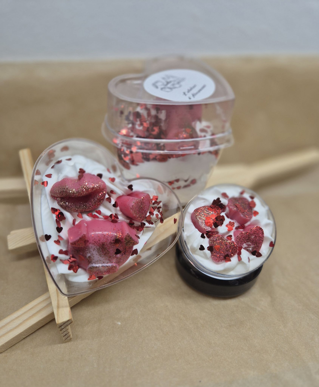 Fondant crémeux parfumé: Kiss kiss