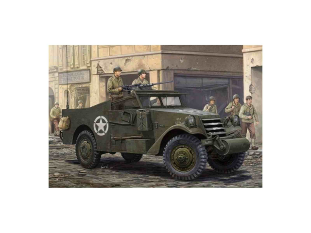 M3A1 Scout Car White Late prod Hobby Boss 82452 1/35