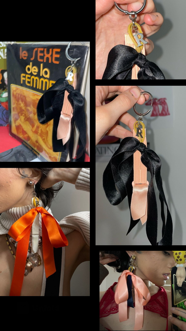 Mono-Boucle d’Oreilles Upcycled - Luc(e)