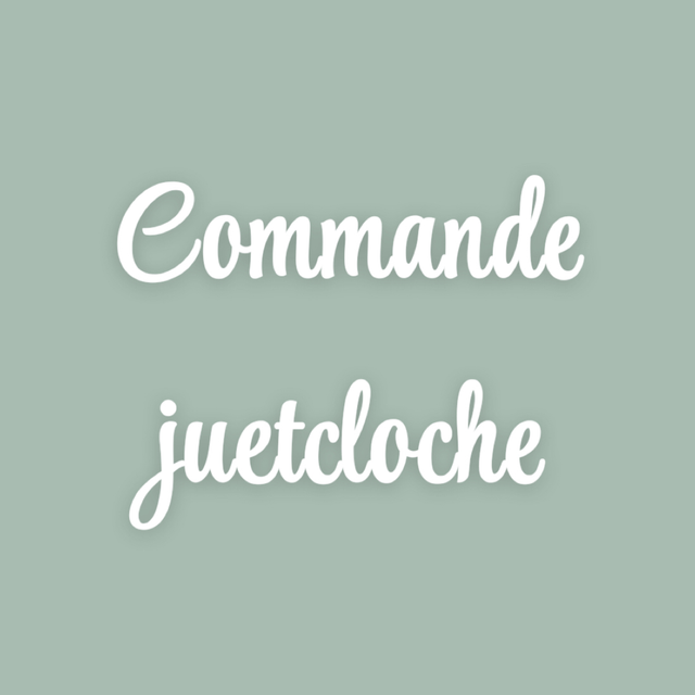 Commande juetcloche