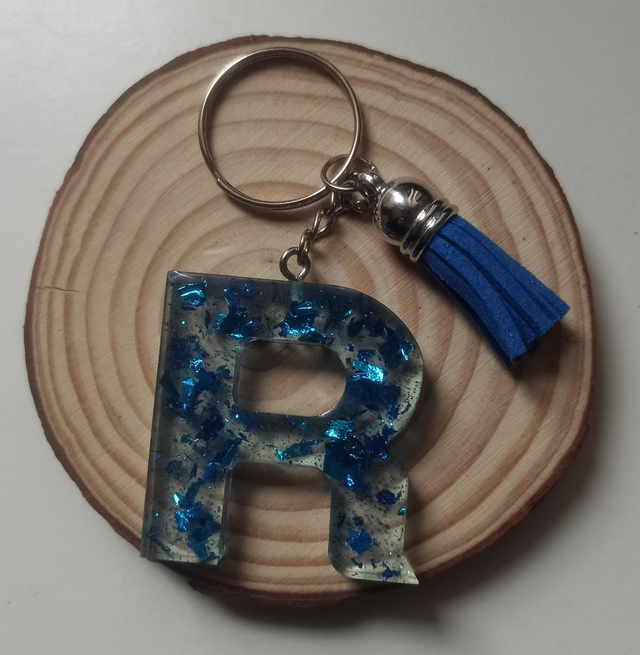 Porte clés lettre - R