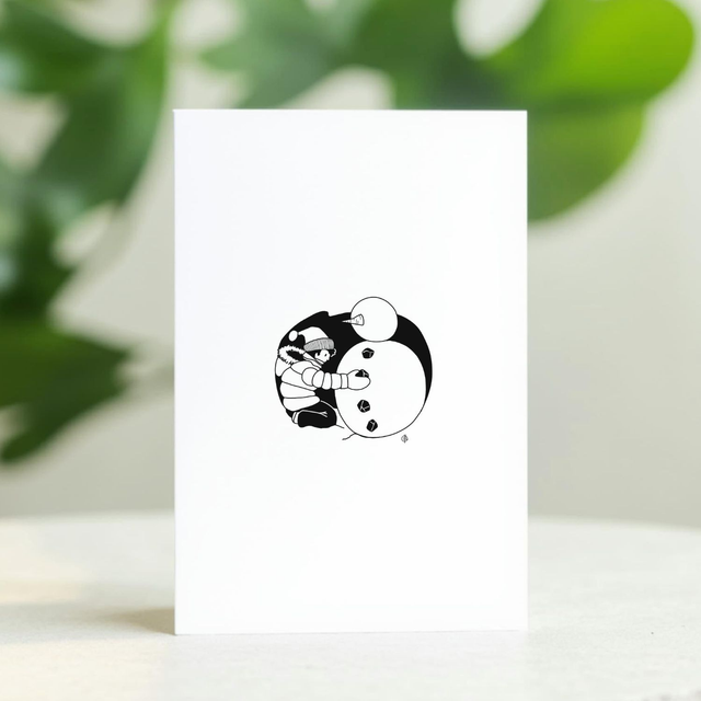 "Bouton" Carte postale- 2025