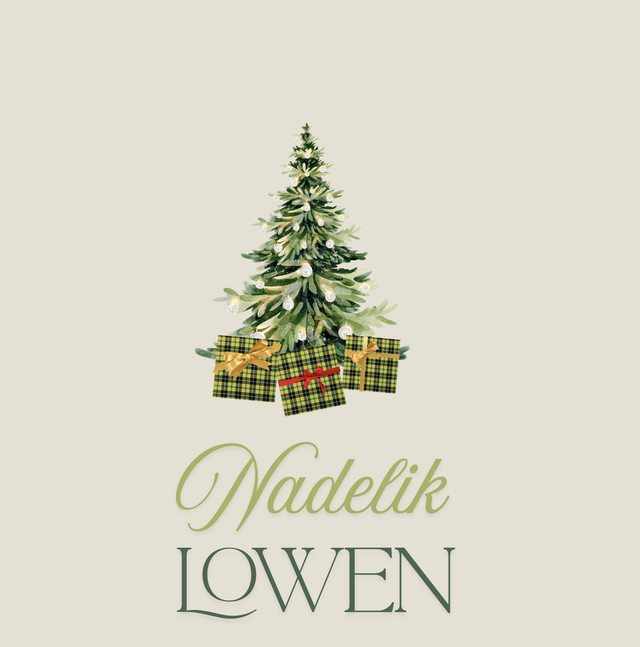 Nadelik Lowen - Traditional (Pack of 5) Gift Tags