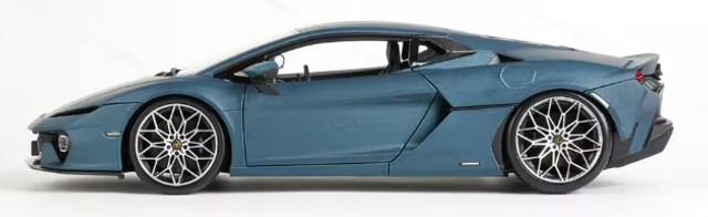 Lamborghini Temerario blau matt met. Bburago 1:18