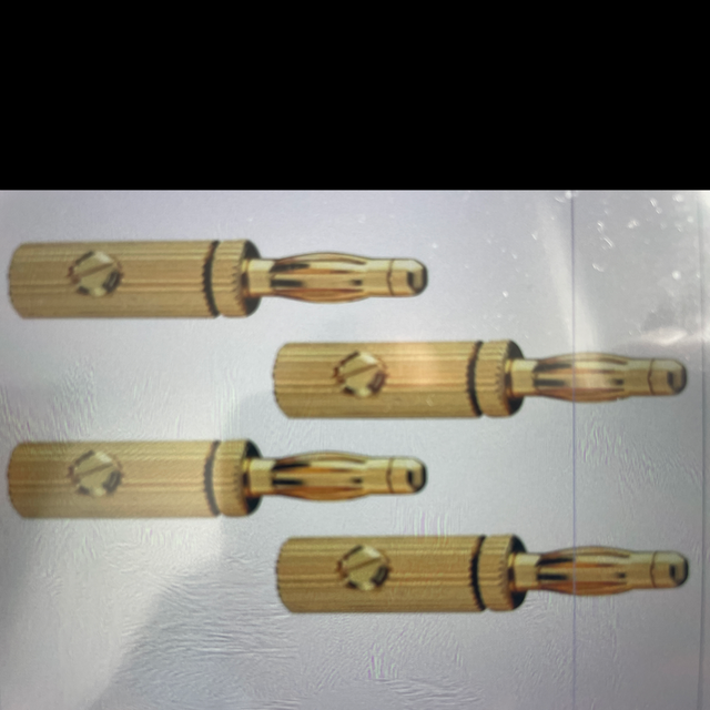 1 Oehlbach Bananenstecker für Lautsprecherkabel