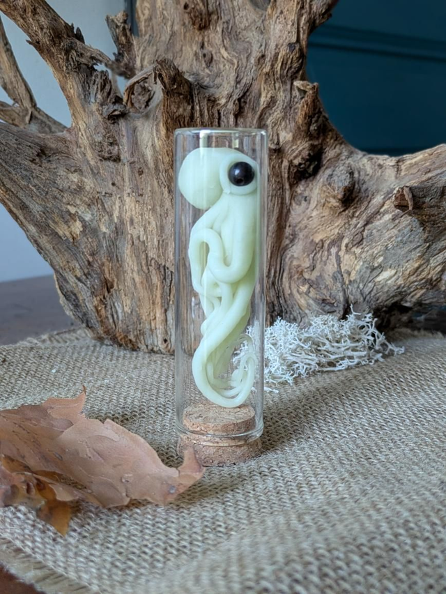 Kraken de Lune N°2 phosphorescent vert