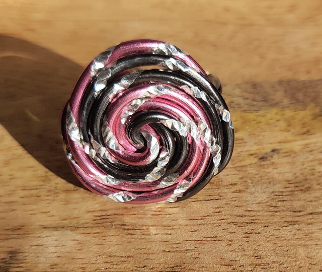 Bague fils d'aluminium 