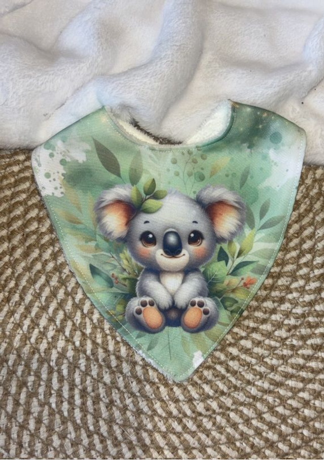 Bavoir bandana Koala